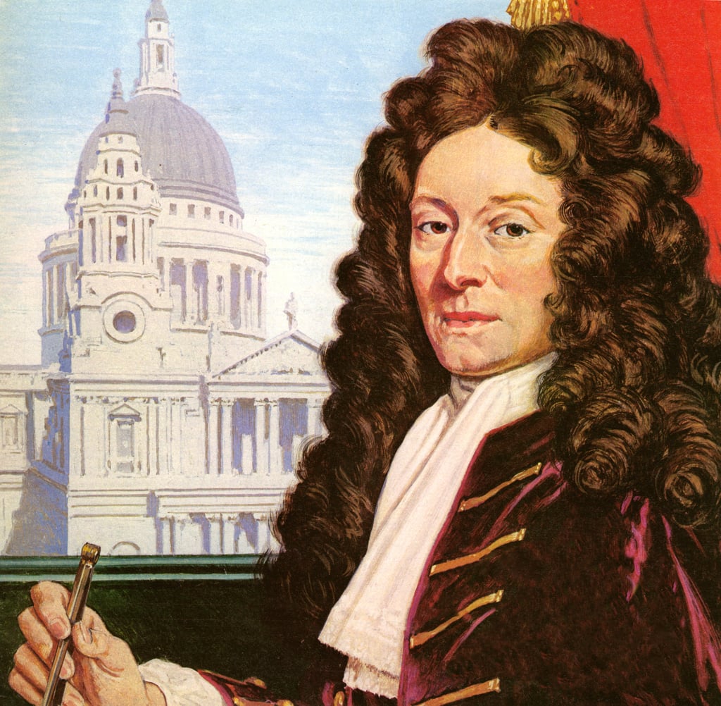 Sir Christopher Wren von English School Kunstdruck kaufen